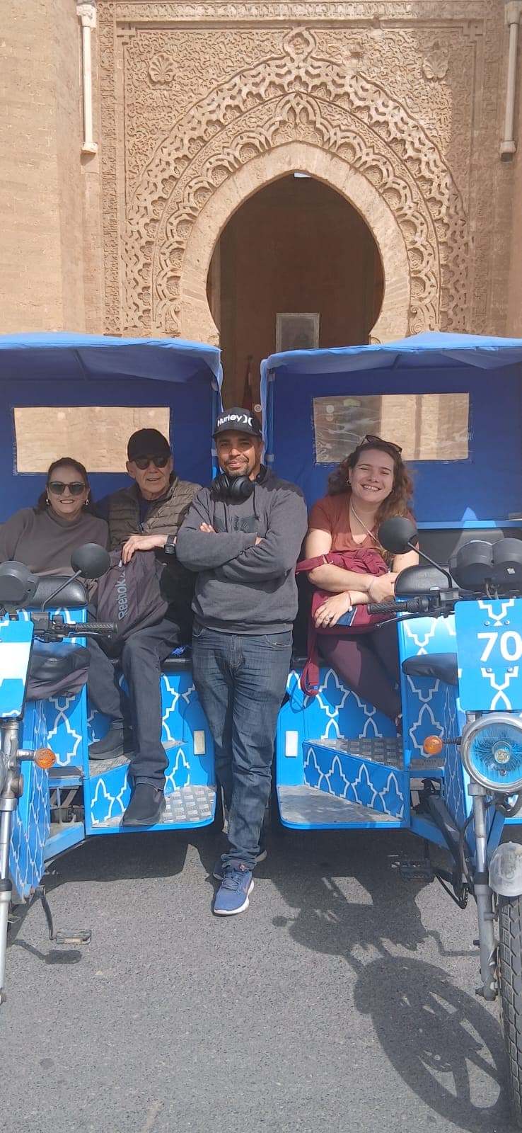 Rabat Private Tuk-Tuk Tour with Hassan