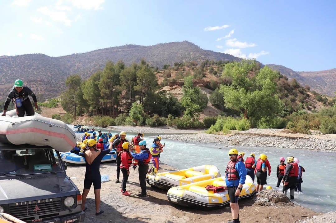 Atlas Mountains & M’Goun Geopark: Waterfalls, Rock Cathedrals & Rafting Adventure